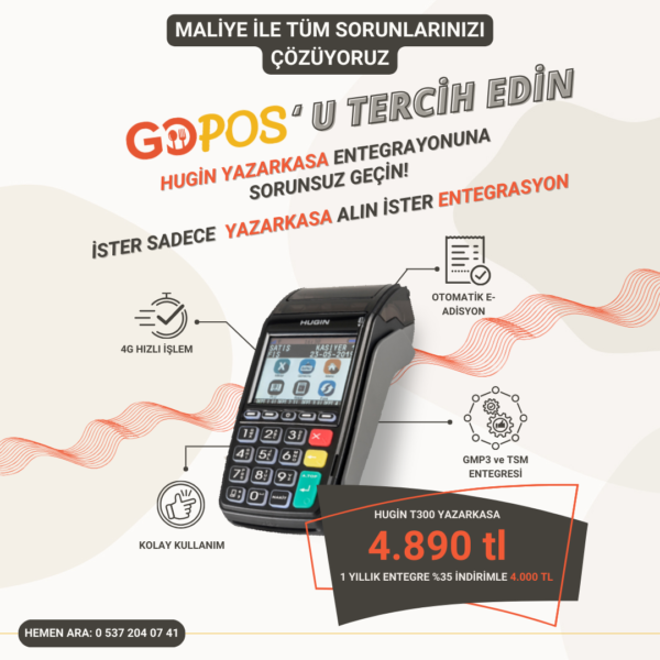 HUGİN T300 YAZARKASA